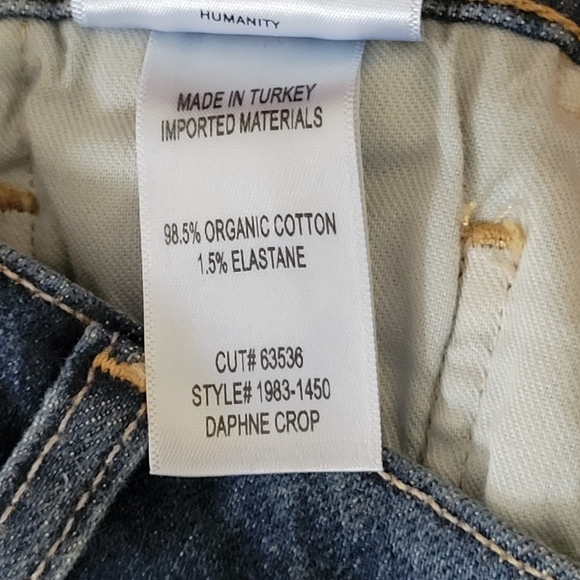 Citizens of Humanity Daphne Cropped High Rise Stovepipe Jeans - Picture 10 of 11